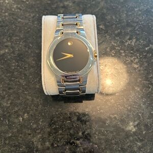 Men’s Movado Black and Silver Smartwatch